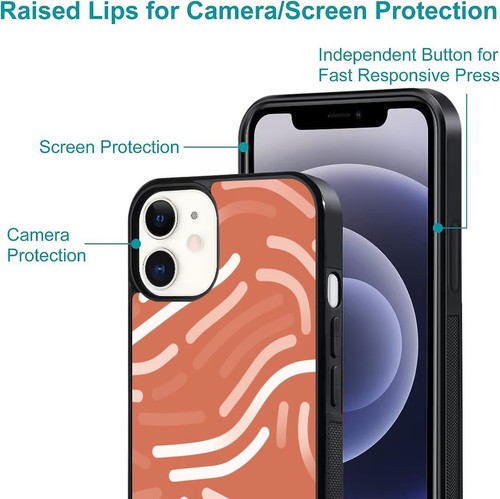 beautiful coral pattern lines For Samsung Galaxy Apple iPhone Anti-wear - Picture 19 of 25
