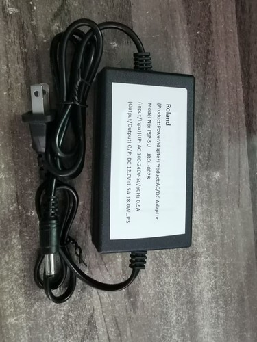 Be suitable for AC Adapter Roland PSB-5U 12V 1.5A - Picture 3 of 11