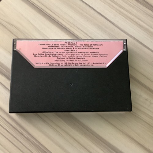 Fiedler and the Boston Pops Play Offenbach Cassette.L.N. - Picture 2 of 4