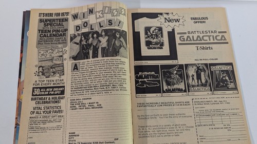 Feb. 1979 TV Superstar Rock's Sexy Guys Magazine Kiss, Garrett, Gibb - Picture 5 of 9