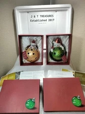 Home Reflections Christmas Cat & Mouse Luminary Flameless Candle 8" Ornament