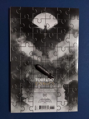 Detective Comics #1027 Torpedo Comics Puzzle Variante mit 2 Skizzen Bemerkungen Echtheitszertifikat - Bild 4 von 6