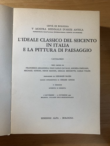 L'ideale classico del seicento in Italia e la pittura di paesaggio - alfa edizio - Foto 6 di 8