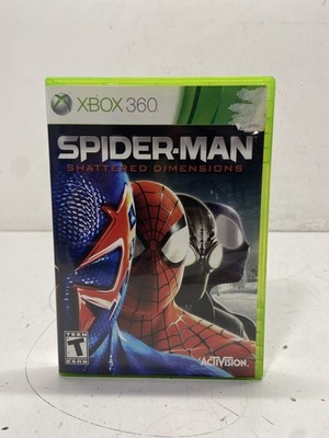 Spider-Man Shattered Dimensions Xbox 360 Empty Case Box Art Manual ONLY No Game