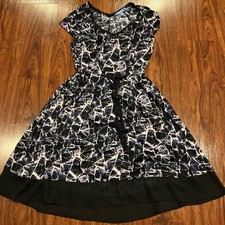 Vera Wang Simply Vera Women's Dress Size Small S Purple Sleeveless Ladies