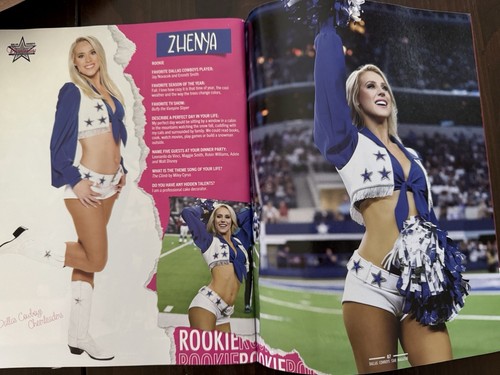 2023 DALLAS COWBOYS Star SWIMSUIT Bikini Magazine Brand New - Picture 5 of 5