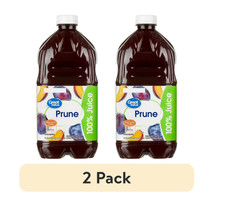 Great Value 100 Prune Juice, 64 fl oz 2 pack 