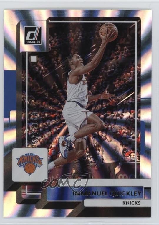 2022-23 Panini Donruss Holo Laser 31/149 Immanuel Quickley #175 0a4r