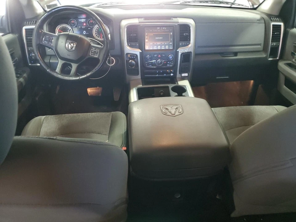 Used Front Center Interior Rear View Mirror fits: 2015 Ram Dodge 1500 pickup aut - Image 4 of 4