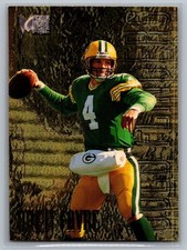 1996 Fleer Metal - Gold Flingers Brett Favre #5 - HOF NM-MT