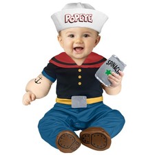 Fun World Boys Popeye Costume 18-24 Months Multi-Color 102691L