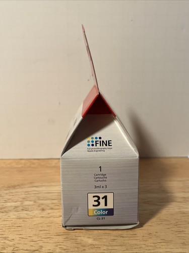 Genuine Canon PG-31 3 Color Ink Fine Inkjet Cartridge for PIXMA / NEW - Picture 2 of 5