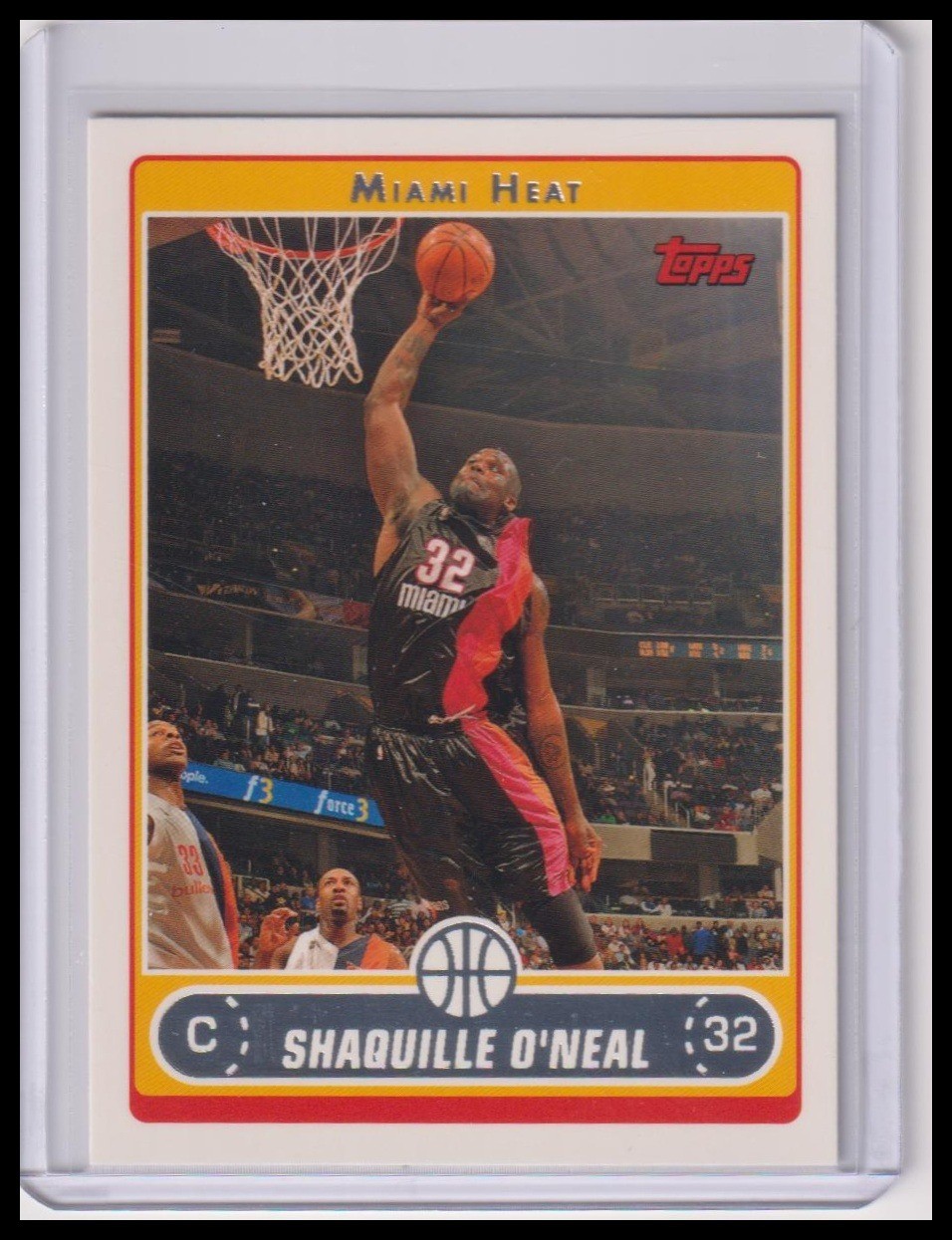 2006-07 Topps Shaquille O'Neal #32 Miami Heat