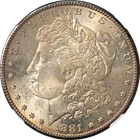 1881-S Morgan Silver Dollar NGC MS66 - Nice Toning