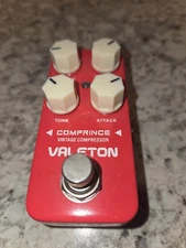 Valeton Comprince Coral Series Vintage Compressor Pedal Perfect! Rare