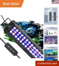 Full Spectrum Fish Tank Light for 12-18 Inch Aquariums - Energy Efficient Design