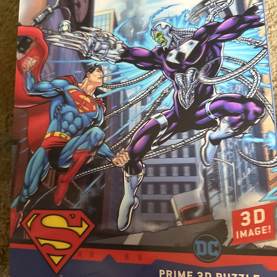 Puzzle DC Superman 3D 500 piezas Prime Puzzle Foto 2 de 4