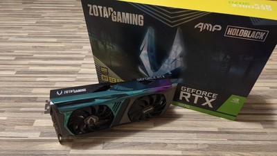 Zotac Gaming GeForce RTX 3070 AMP Holo 8GB, OVP, Furmark results