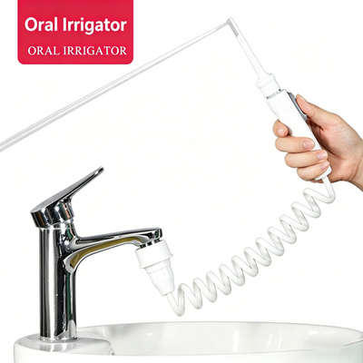 #ad Tap Water Flosser No Battery No Tank Faucet Oral Irrigator for Teeth Cleaning $26.99