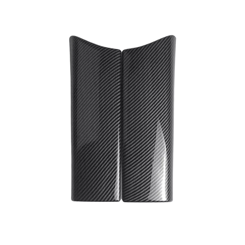 Painel central de fibra de carbono apoio de braço tampa caixa para Mercedes Benz E W213 2016-2023 - Imagem 3 de 4