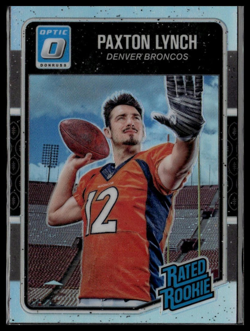 Paxton Lynch Panini Donruss Optic #190 Holo