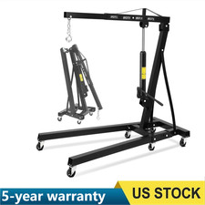Engine Hoist Crane Cherry Picker 2 Ton Hydraulic Garage Shop Engine Lift Jack