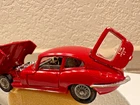 1969 CORGI TOYS JAGUAR E-TYPE  2+ 2 NO.335- 4.2- RED NEAR MINT VINTAGE DIECAST