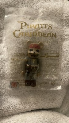 Bearbrick x Pirates Of The Caribbean 100% Movie Jack Sparrow Be@rbrick Promo NEW