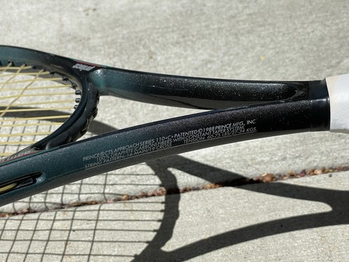Prince CTS Approach 110 Oversize tennis racket 4 5/8 - Picture 9 of 11