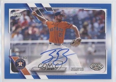 2021 Topps Pro Debut Blue Auto /150 Tyler Brown #PD-73 Auto 0eo6