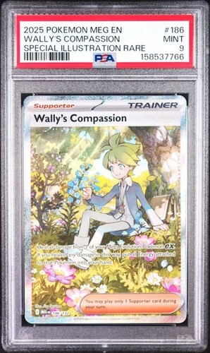 Wally's Compassion graded PSA 9 for sale on eBay