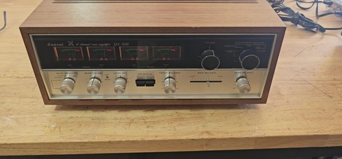 Sansui QS-500 Amplifier Rear Channel Quad Quadraphonic - Video 1 of 1