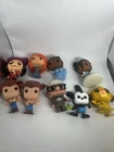 Disney Loose Funko Lot of 9 - Toy Story, Princesses , UP etc. - Paint Damage