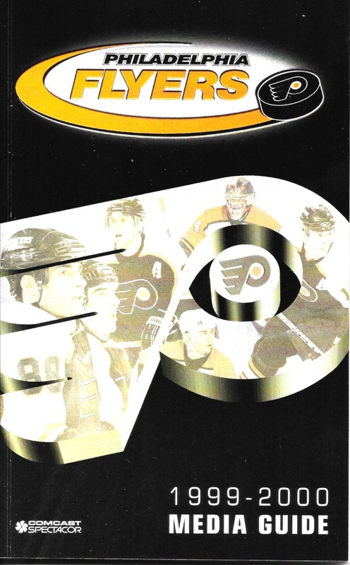 Philadelphia Flyers Philadelphia Phantoms 1999-2000 Media Guide Eric Lindros
