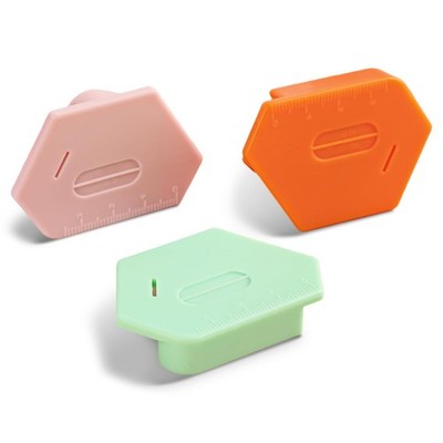 Armilem 3Pcs Magnetic Seam Guide for Polygonal Guide, Blue, pink, white