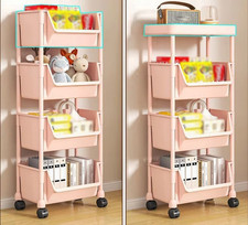 3/4/5-Tier Wire Rack Shelving Unit Kitchen Garage Rack Heavy Duty Storage