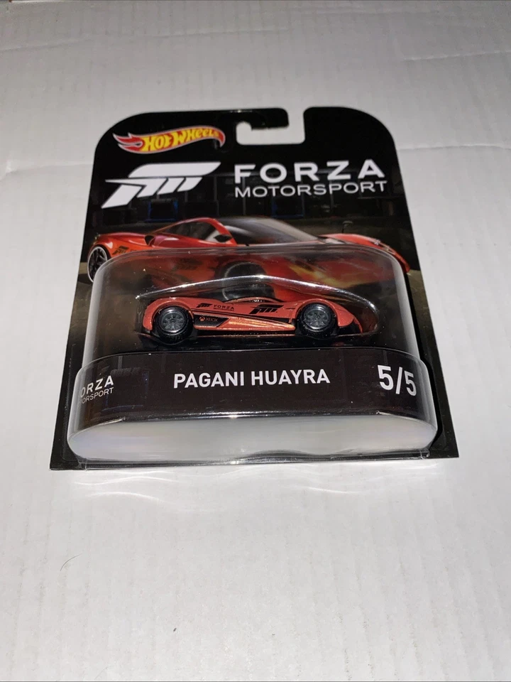 1/64 HOT WHEELS REAL RIDERS FORZA MORTOSPORT PAGANI HUAYRA 5/5 ROJO Foto 3 de 4