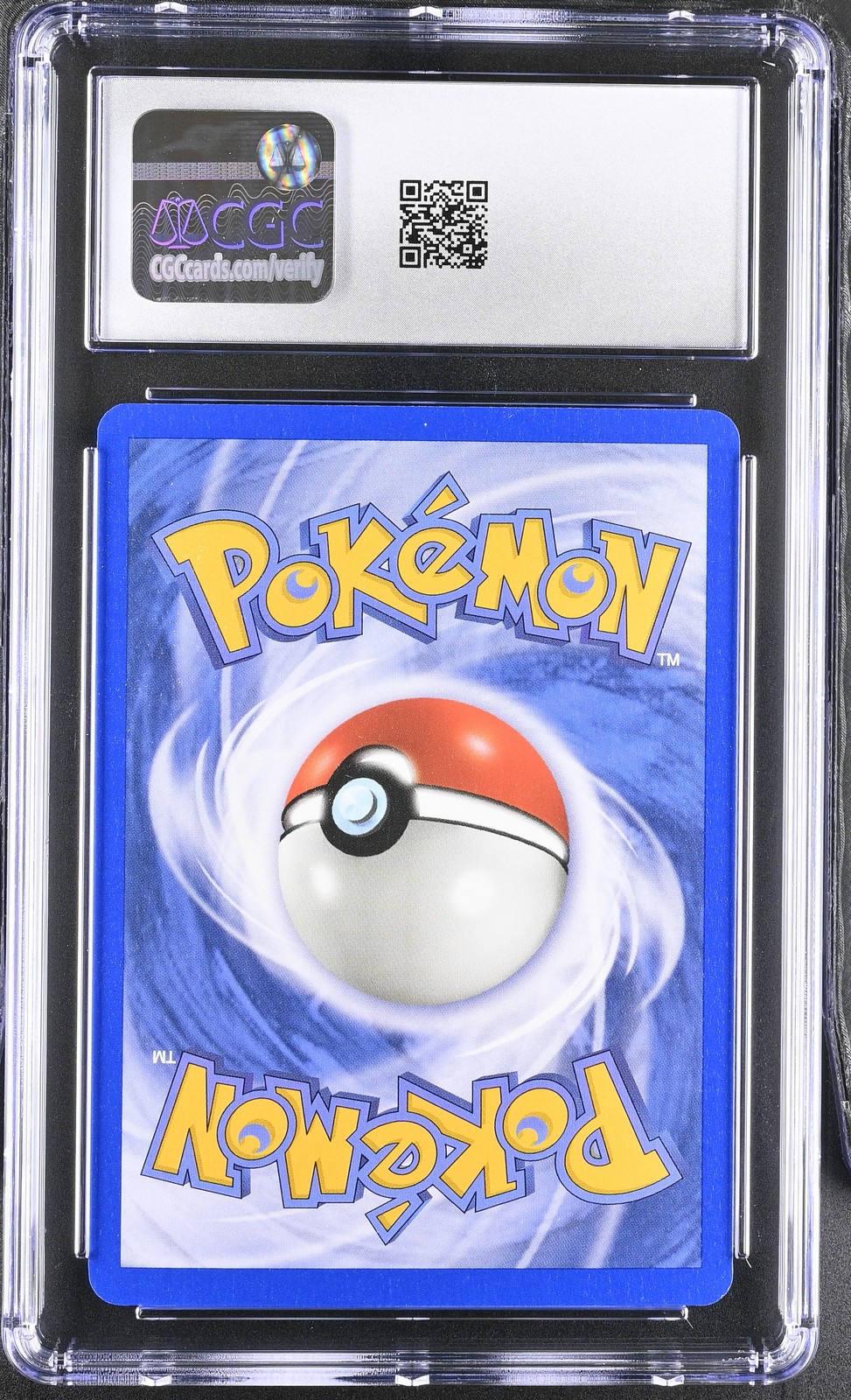 Red Reverse Card White Backround CGC 9.5 MINT+ Mudkip 010 Black Star Promo Reverse Holo League Pokemon ...