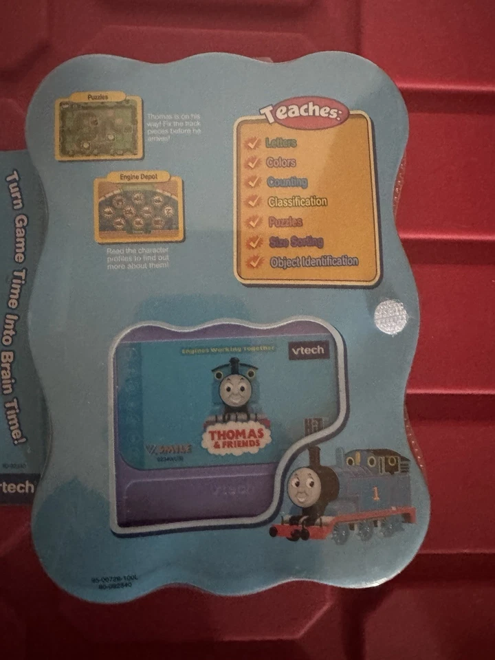 VTech V-Smile Smartridge Thomas & Friends New In Package - Image 4 of 4