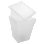 Solar Powered Flowerpot Plant Pot Glowing Flower Pot Solar Light Plant