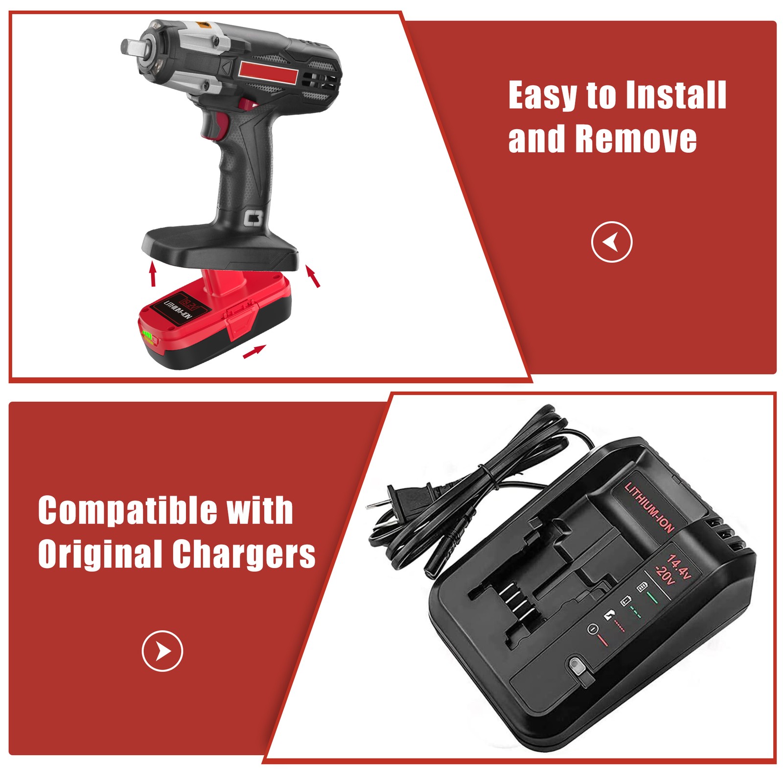 2Pack 3.5AH For Craftsman 19.2Volt 11375 Battery C3 DieHard 130279005 11376