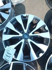 Wheel 18x7 Alloy Wagon Black Inlay Fits 15-17 Legacy 28276