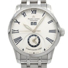 MAURICE LACROIX Pontos Grand Guichet GMT PT6098 50m Big Date SS Men Automatic