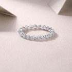 Used-2.6mm-Size 9 Moissanite Wedding Ring Women S925 Sterling Silver-Only Ring — photo 8