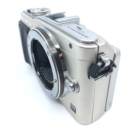 Olympus Pen Lite E-PL6 Silver 16.1MP Digital Camera w/Battery