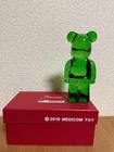 Baccarat BE@RBRICK Bearbrick Reflections Crystal GREEN MEDICOM TOY