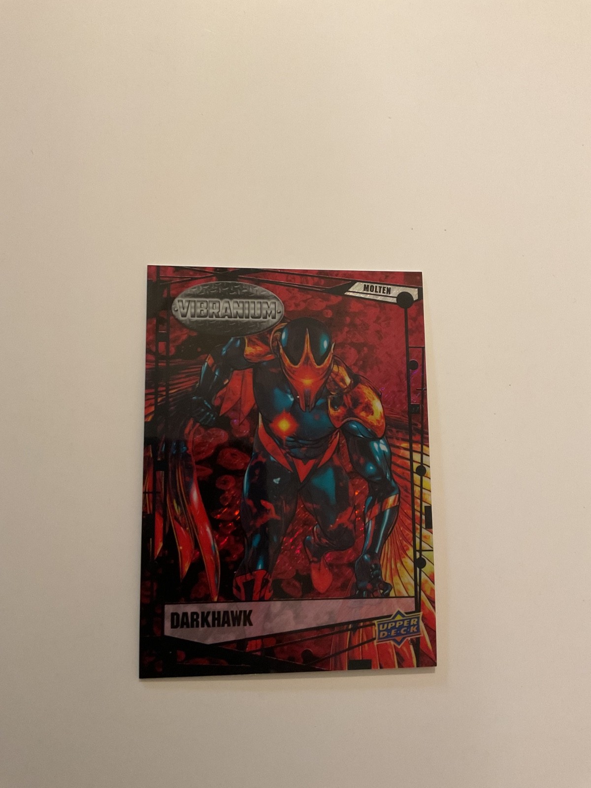 2015 Marvel Vibranium Molten #/299  Darkhawk Card 55