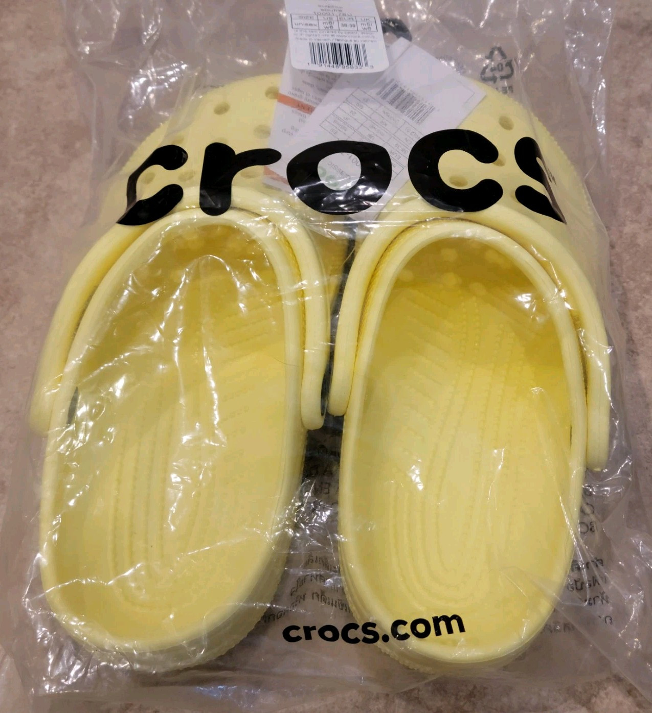 Crocs Classic Clogs Unisex Sandals Women’s 8 Men’s 6 Comfort Slippers
