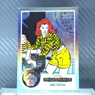 2022 UD Marvel Beginnings FLIPPED FX JANE FOSTER #FFX37