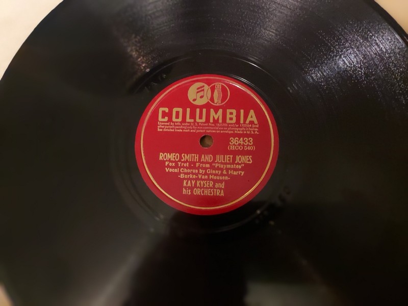 WW2 COL. 78/Kay Kyser and his Orchestra../E!